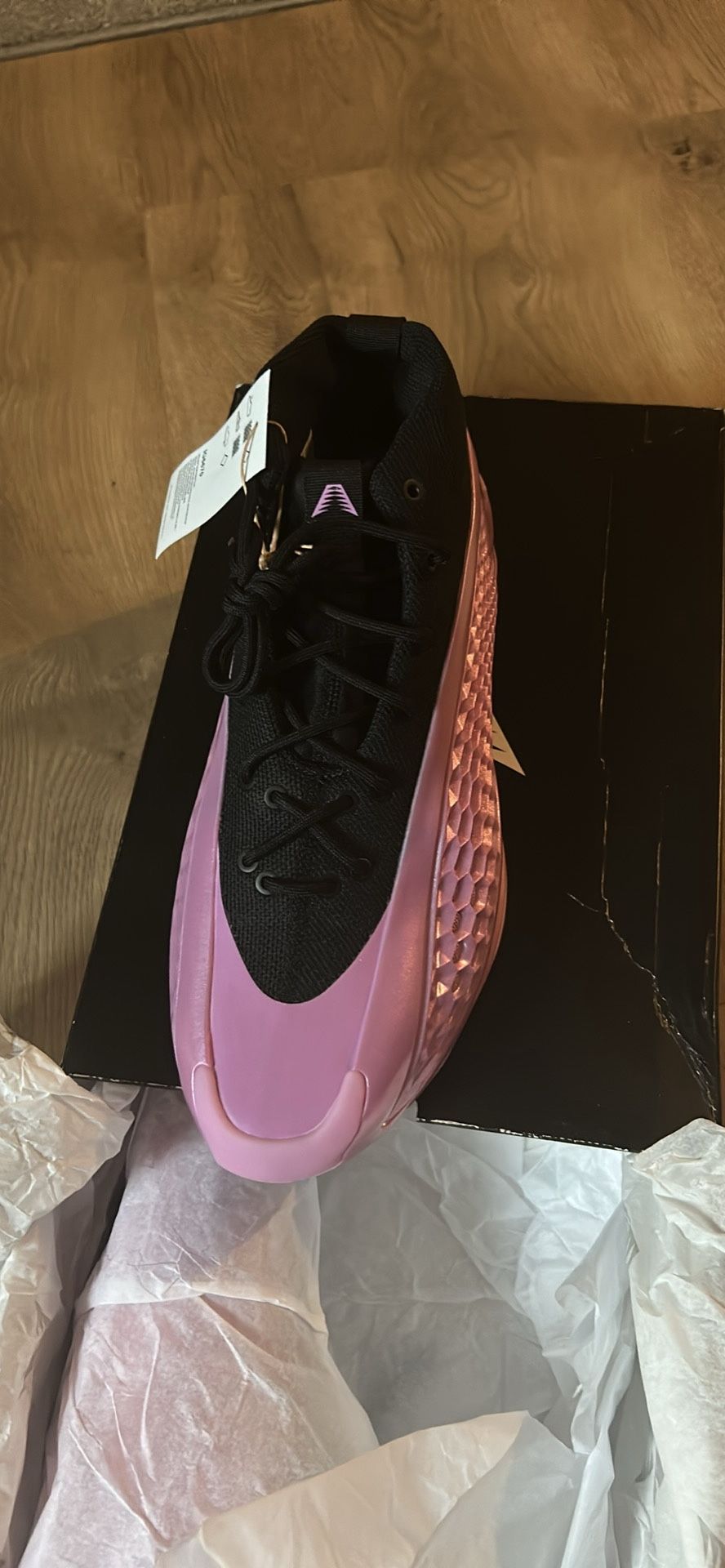 Adidas Ae 1 Black/pruple  #basketball