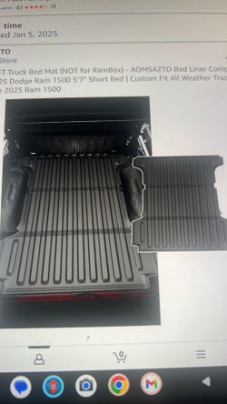 New truck bed mat for a ram 1500, 5.7 foot truck bed mat not four ram box bedliner compatible with 2009–2025 5.7 inches short bed custom fit all weath