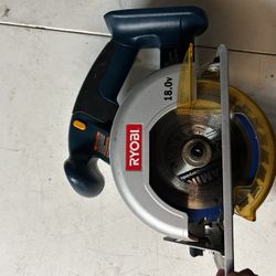 Ryobi skill saw, Drill, Battery! And Bag 