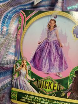 Girls wicked glinda, Halloween costume size 10/12
