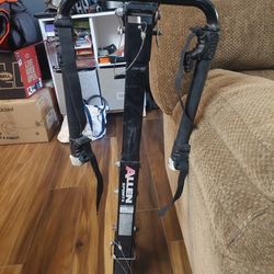 Allen Sports 2inch Hitch Foldable Bike Rack (fits 2 Bikes) 
