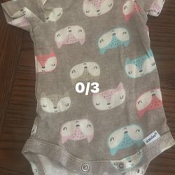 Baby Girl 0/3 Month Lot 30 Pieces 