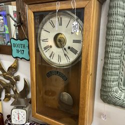Antique Regulator Clock