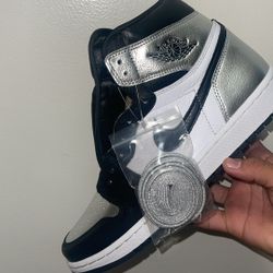 Jordan 1 Silver Toe 