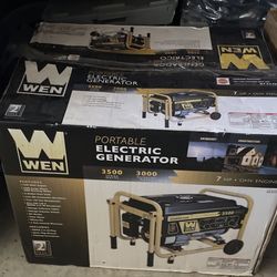 WEN 3500-Watt Portable Gas Generator – Brand New in Box