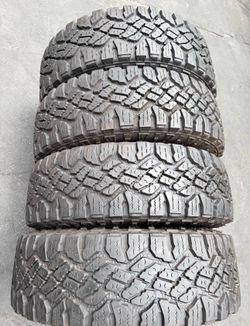 285 75 18 Goodyear en perfectas condiciones de vida las 4