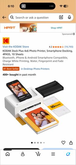 Codak photo printer