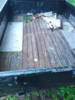 Pickup bed trailer