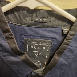 Guess Slim Fit Dress Shirt
