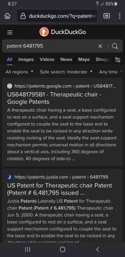 Therapeutic Wobble Chair - The Pettibon System