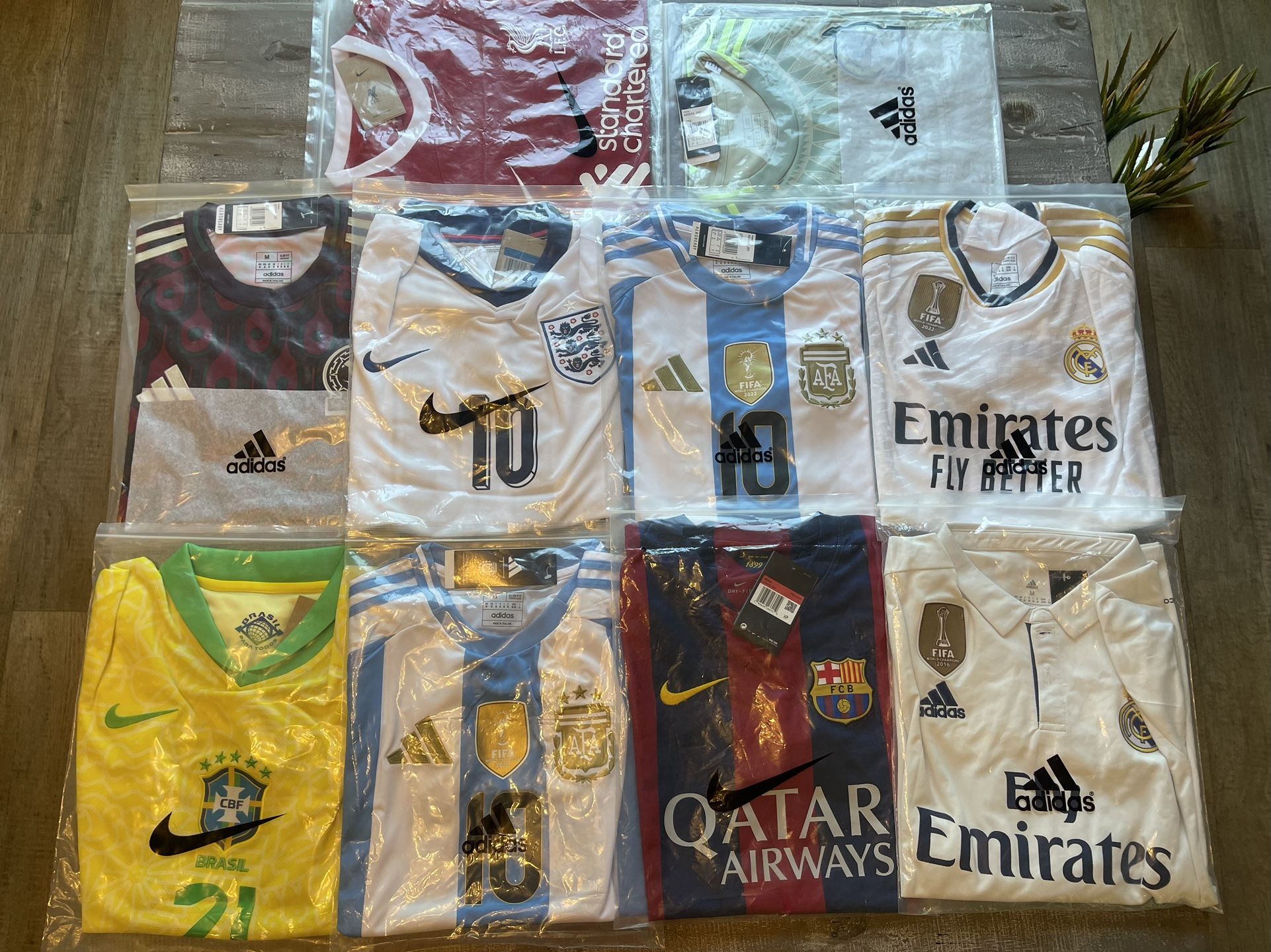 Soccer Jerseys Brand New