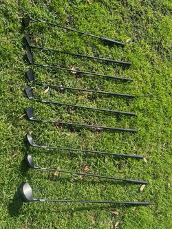 Stix Graphite Black Golf Clubs - set of 9