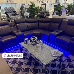 BLUETOOTH LED SECTIONAL
