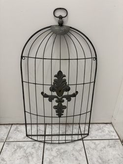 Bird Cage Design - Seating Card or Photo Holder (Free Standing or Hang) (2 Available - $25 each)