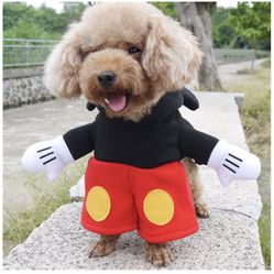 NACOCO Pet Clothes Pet Costume Mickey Costumes Dog Clothes (Small)