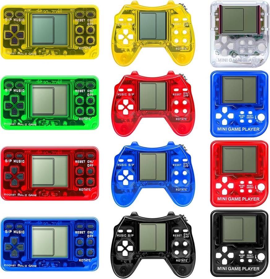 new 12Pcs Video Game Party Favors for Kids, Arcade Video Game Keychain Video Game Party Supplies ARCADE VIDEO GAME KEYCHAIN - 12pcs video game keycha