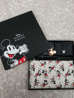 Mickey Mouse Wallet Set