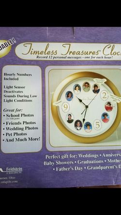 Clock change pic or numbers new have two left