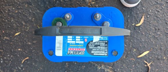 Optima marina battery