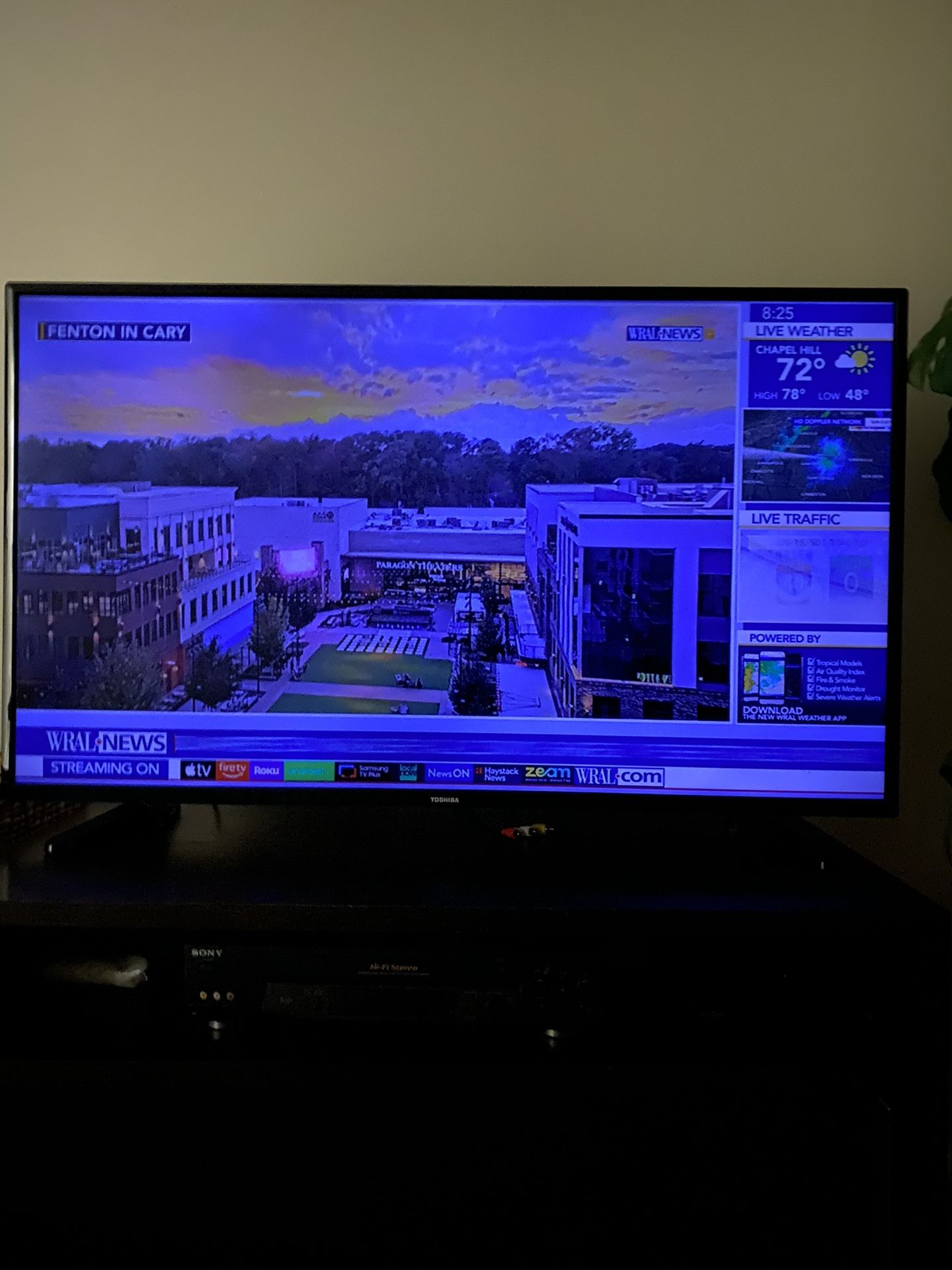 49” Toshiba LED 2018, Needs Backlight