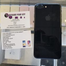 Unlocked Jet iPhone 7 Plus 128gb