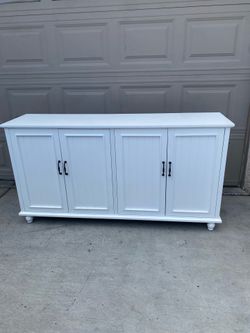 🚚Kitchen Sideboard Coffee Bar Cabinet Accent Storage Cabinet