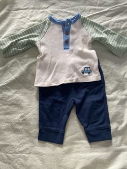 Baby boy used set; size 3m