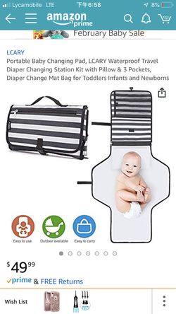 Brand new Portable Baby Changing Pad