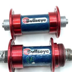 Bullseye 32 Hole BMX Sealed Bearing Hubs Vintage MTB / BMX