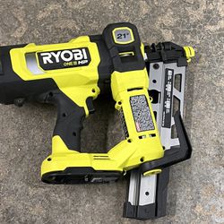 Ryobi 18V Brushless 21° Framing Nailer(Tool Only)