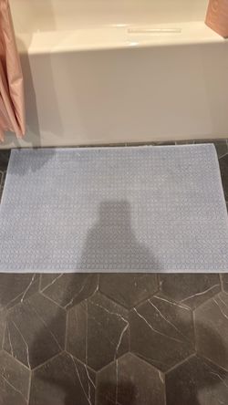 Light Blue Bath Mat