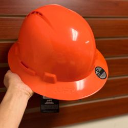 LIFT SAFETY Briggs Vented Full Brim Hard Hat Helmet Orange