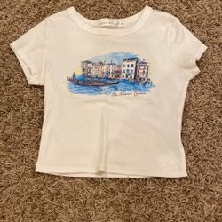 Altar’d State Cropped Italian Shirt