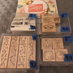 Stampin up Stamps new and used