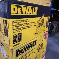 Dewalt 12inch Sliding Miter Saw Model 780
