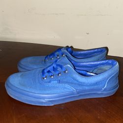 Vans Authentic Mono Gold Blue Men Size 5.5