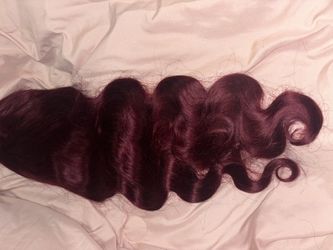 Burgundy Body Wave Wig 