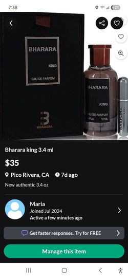 Bharara king 3.4 oz