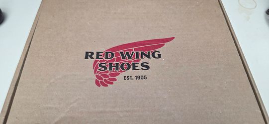 Red Wing Shoes, Safety Logger, Brown, Size 9