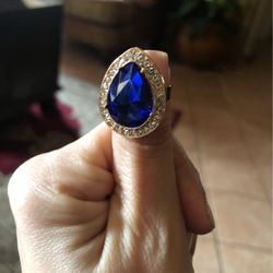 Royal blue Ring