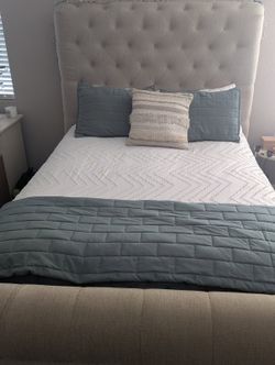 Queen Upholstered Bed