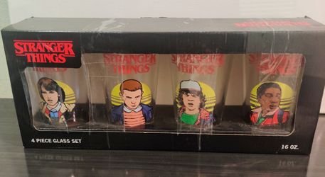 Stranger Things 4 Glass Set 16 oz Loungefly - Open Box Never Used
