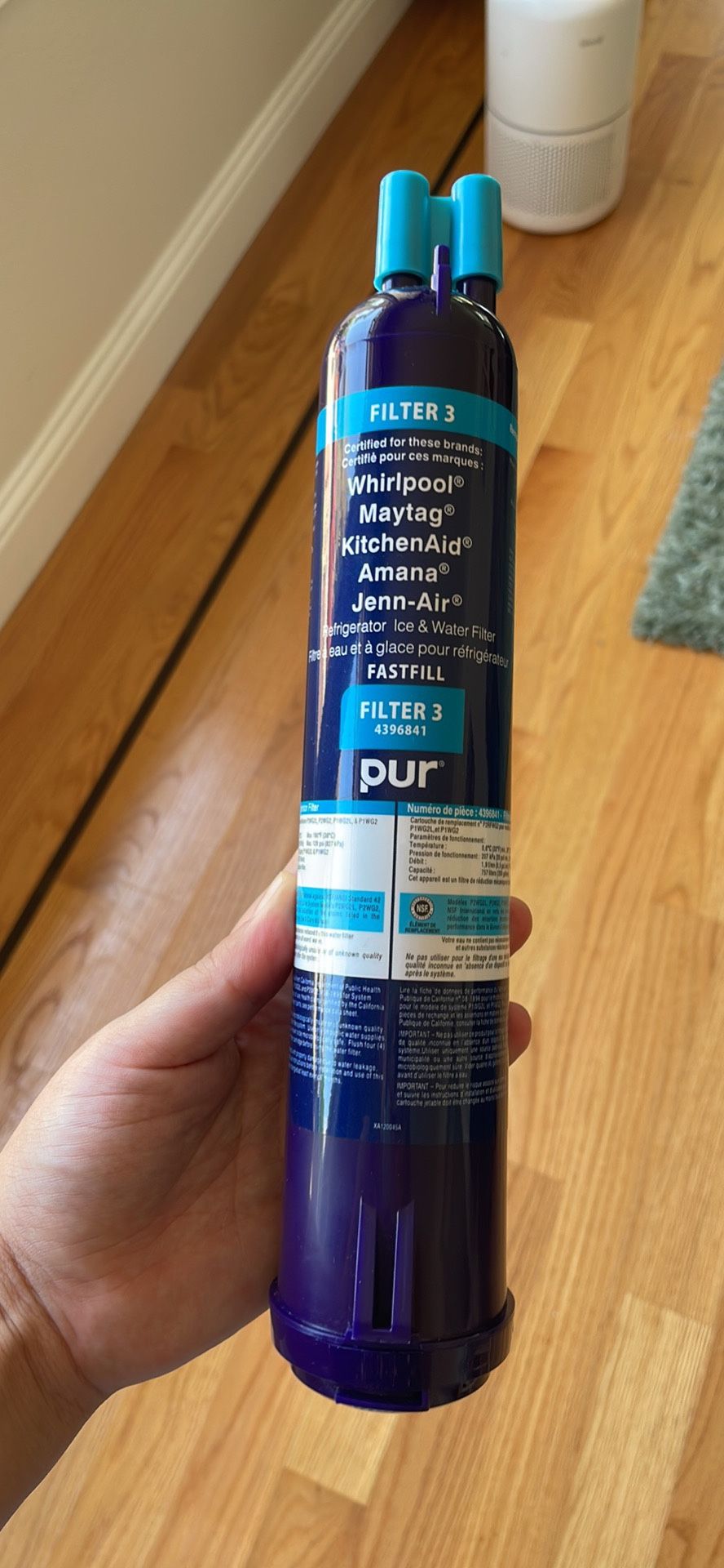 Whirlpool/KitchenAid/Maytag Refrigerator Water Filter Replacement