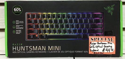 Razer Huntsman Mini 60% Optical Gaming Keyboard Brand New 