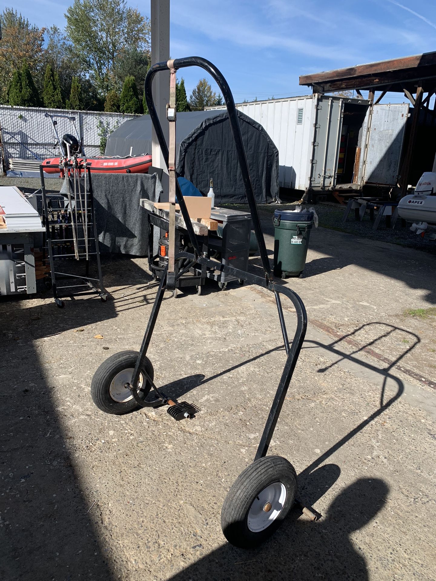 Snowmobile cart / dolly