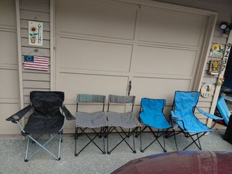 Camp Chairs Perfect for Tailgating
