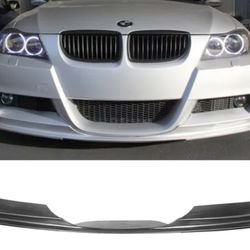Fits 05-08 BMW E90 3 Series M-Sport Euro 3D Style Front Bumper Lip Spoiler PU