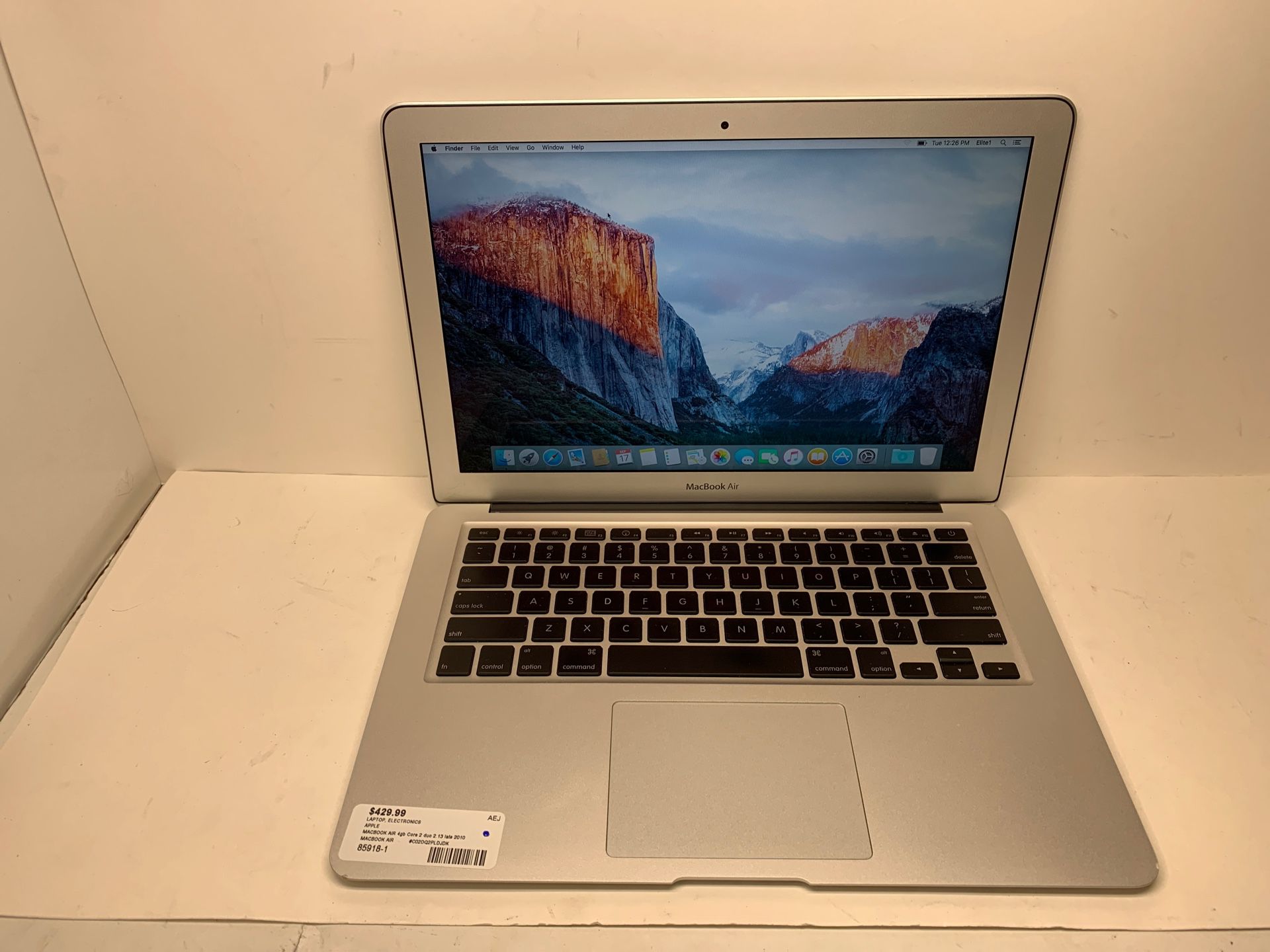 MacBook Air 13” Laptop 85918