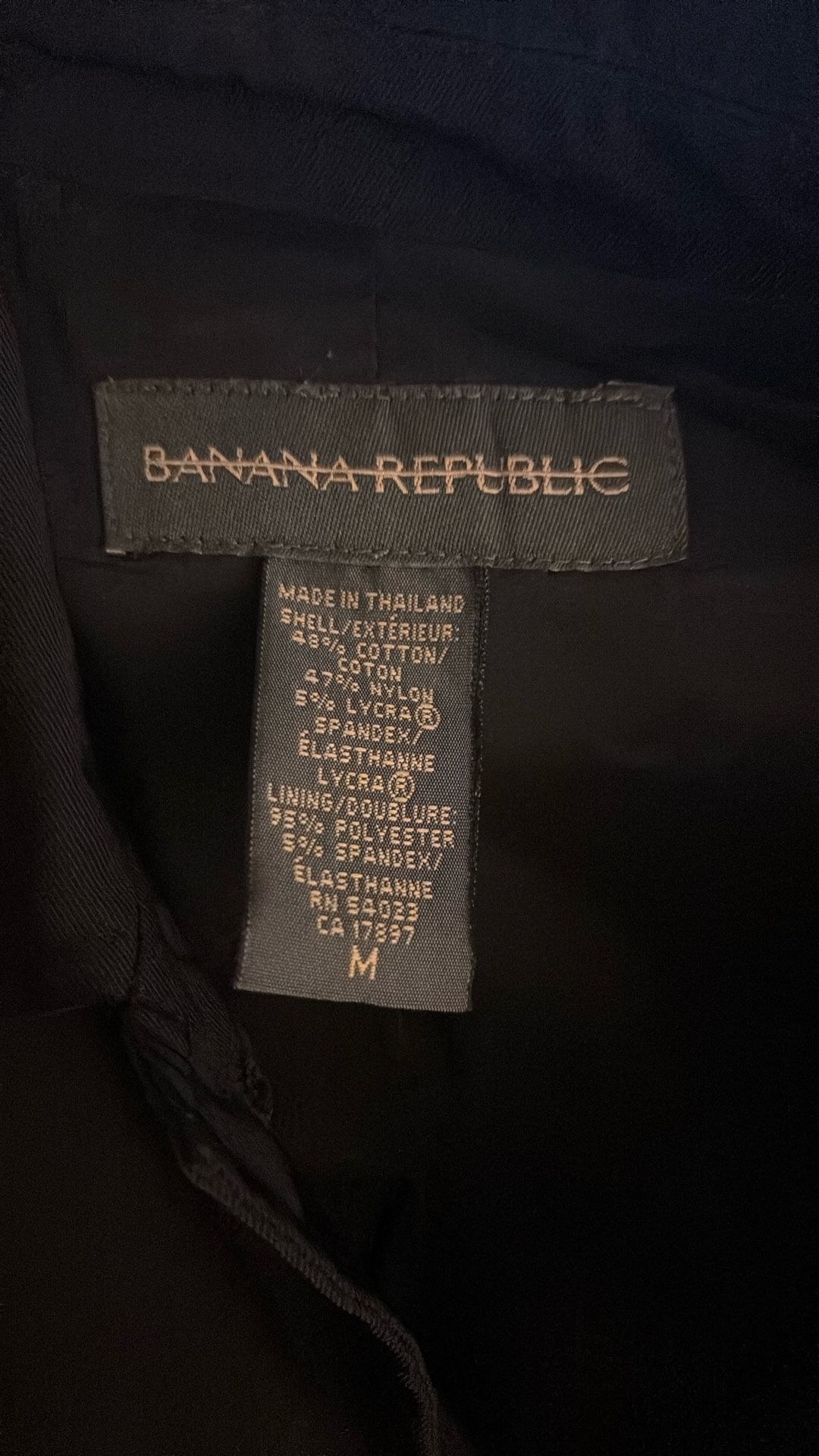 Banana Republic Black Coat