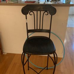 2 Bar Chairs- Antique 